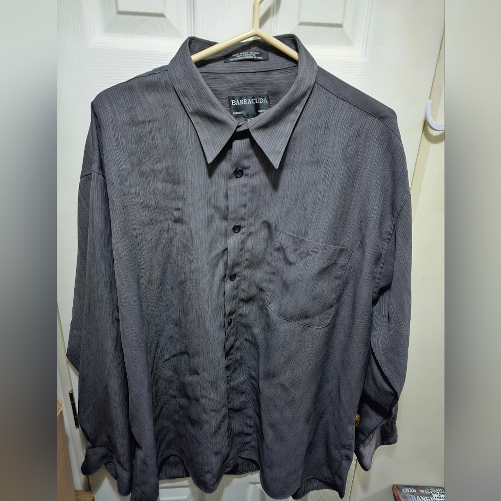 Vintage Barracuda Button down casual shirt size XL